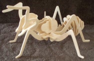 3D wooden ant puzzle