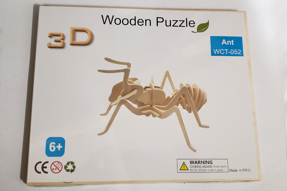 3D Worker Ant Puzzle 0
