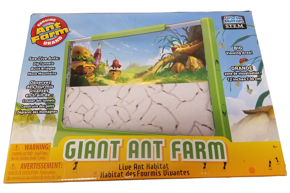 Uncle Milton Giant Ant Farm - $29.95